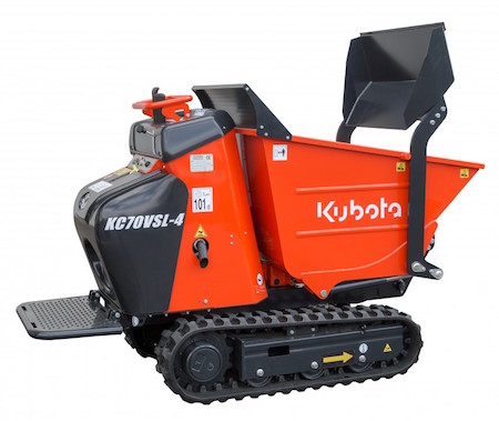 Minidumper selvlastende trillebår